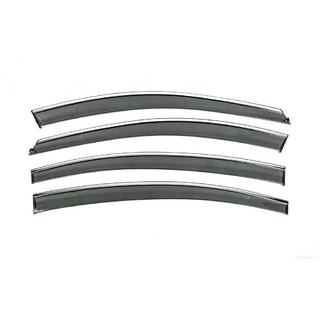 Deflectoare geamuri cu ornament cromat Niken Luxury (SD, 4 buc) Chevrolet Cruze 2009–2015 foto 1