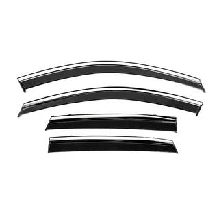 Deflectoare geamuri cu ornament cromat Niken Luxury (4 buc) Hyundai Tucson NX4 2021- foto 2
