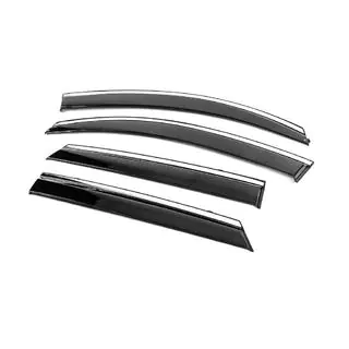 Deflectoare geamuri cu ornament cromat Niken Luxury (4 buc) foto 4