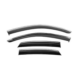 Deflectoare geamuri cu ornament cromat Niken Luxury (4 buc) Lexus RX 2022- foto 1
