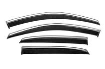 Lexus RX 2003-2009 Deflectoare geamuri cu ornament cromat Niken Luxury (4 buc) foto 1
