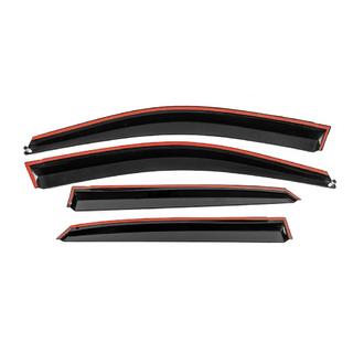 Deflectoare geamuri cu ornament cromat Niken Luxury (4 buc) Lexus RX 2003-2009 foto 3