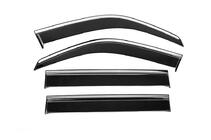 Lexus LX470 1998-2007 Deflectoare geamuri cu ornament cromat Niken Luxury (4 buc) foto 1