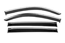 Mercedes EQB 2021- Deflectoare geamuri cu ornament cromat Niken Luxury (4 buc) foto 1