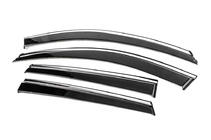 Mazda CX-5 2017–2025 Deflectoare geamuri cu ornament cromat Niken Luxury (4 buc) foto 2