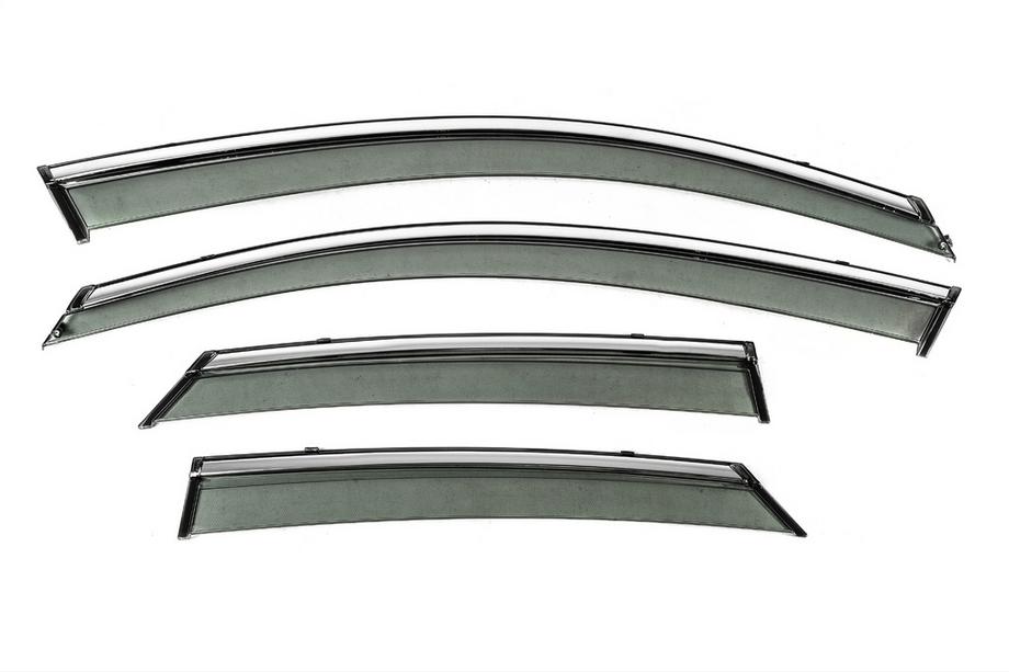 Mazda CX-30 2019- Deflectoare geamuri cu ornament cromat Niken Luxury (4 buc) Image
