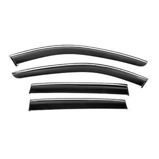 Deflectoare geamuri cu ornament cromat Niken Luxury (4 buc) Mazda CX-50 2022- foto 1
