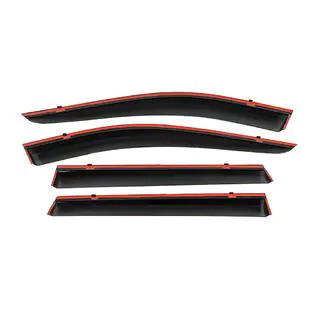 Deflectoare geamuri cu ornament cromat Niken Luxury (4 buc) foto 3