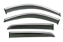 Dacia Spring 2021- Deflectoare geamuri cu ornament cromat Niken Luxury (4 buc) foto 1