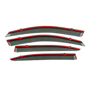 Deflectoare geamuri cu ornament cromat Niken Luxury (SD, 4 buc) foto 4
