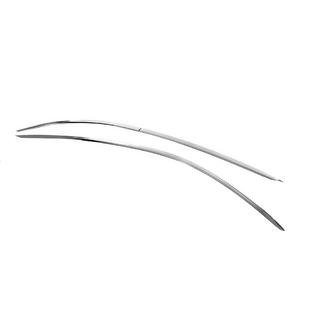 Deflectoare geam cromate Niken Luxury (4 buc) Tesla Model Y 2020- foto 4