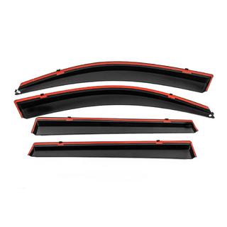 Deflectoare geamuri cu ornament cromat Niken Luxury (4 buc, Long) Toyota Rav 4 2006-2013 foto 3