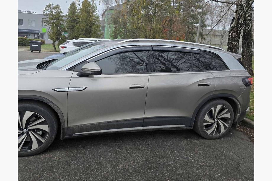 Volkswagen ID.6 2021- Deflectoare geamuri cu ornament cromat Niken Luxury (4 buc) Foto 3