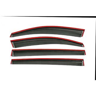 Deflectoare geamuri cu ornament cromat Niken Luxury (4 buc) Volkswagen Touran 2015- foto 3