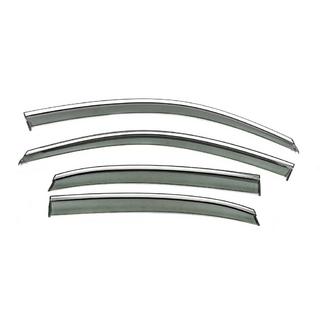Deflectoare geam cu ornament cromat Niken Luxury (USA, 4 buc) foto 2