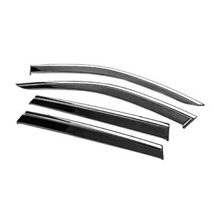 Deflectoare geamuri cu ornament cromat Niken Luxury (4 buc) Volvo XC90 2015- foto 2