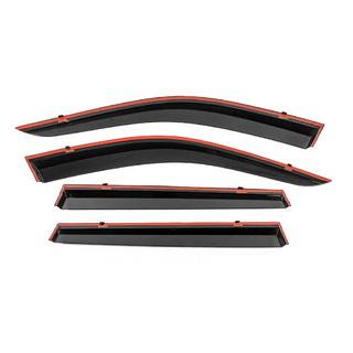 Deflectoare geamuri cu ornament cromat Niken Luxury (4 buc) Volvo XC90 2015- foto 3