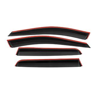 Deflectoare geamuri cu ornament cromat Niken Luxury (4 buc) Volvo XC90 2002-2014 foto 4