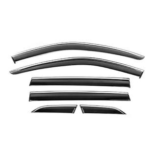 Deflectoare geamuri cu ornament cromat Niken Luxury (6 buc) Honda CRV 2022- foto 1