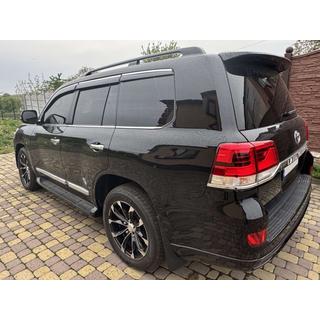 Deflectoare geamuri cu ornament cromat Niken Luxury (6 buc) Toyota Land Cruiser 200 2007-2021 foto 4