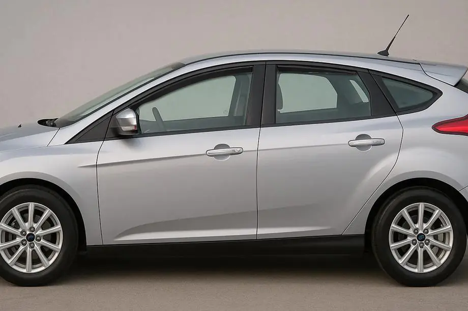 Ford Focus III 2011-2017 Deflectoare geam incastrabile Niken Luxury (SD/HB, 4 buc) Foto 1