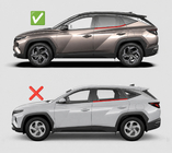 Hyundai Tucson NX4 2021- Deflectoare geam incastrabile Niken Luxury (4 buc) foto 5