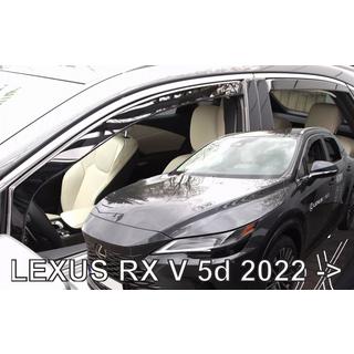 Deflectoare geam incastrabile Niken Luxury (4 buc) Lexus RX 2022- foto 3