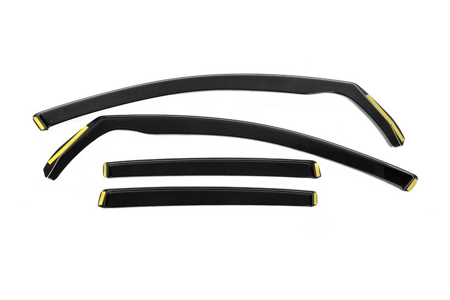 Volkswagen Golf 5 2003-2009 Deflectoare geam tip insert Niken Luxury (HB, 4 buc) Foto 1