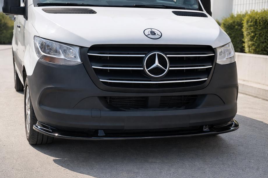 Mercedes Sprinter W907/W910 2018- Lip frontal EuroCap (ABS) Foto 1