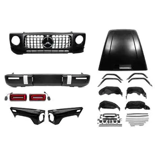Kit restyling catre G63 AMG 2018 (set incomplet) foto 3