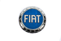 Fiat Emblema Old (albastru, autoadeziv) foto 1