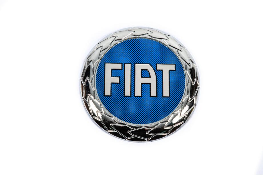 Fiat Emblema Old (albastru, autoadeziv) Image