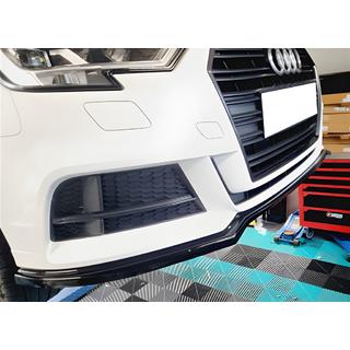 Lip fata DPT V-2 (Negru Lucios) Audi A3 2012-2020 foto 1
