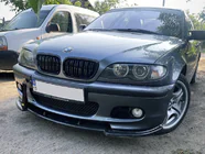 BMW 3 Series E46 1998-2006 Lip fata DPT V-1 (Pentru M Sport, Negru Lucios) foto 4