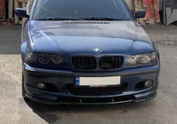 BMW 3 Series E46 1998-2006 Lip fata DPT V-1 (Pentru M Sport, Negru Lucios) foto 3