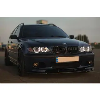 Lip fata DPT V-1 (Pentru M Sport, Negru Lucios) foto 3