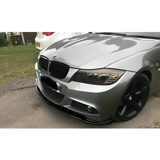 Lip fata DPT V-1 (pentru E90 M-Sport 2008-2011, Negru Lucios) BMW 3 Series E90/E91 2005-2011 foto 1