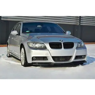 Lip fata DPT (pentru E90 M-Sport 2005-2008, negru lucios) foto 3