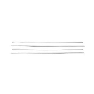 Ornamente Exterioare Geamuri Inox (4 buc) Renault Scenic 1998-2003 foto 3
