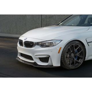 Lip fata DPT V-4 (Pentru M4, Negru Lucios) BMW 4 Series F32/F33/F36 2012-2020 foto 1