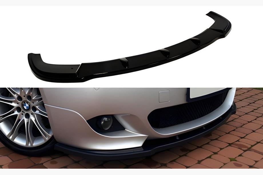BMW 5 Series E60/E61 2003-2010 Lip fata DPT (pentru M Technic Max Hamann negru lucios) Foto 1