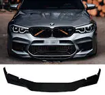 BMW Seria 5 G30/G31 2017–2023 Lip frontal DPT (Pentru M5, 2017-2020, Negru Lucios) foto 1