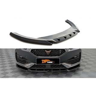 Lip frontal DPT (pentru Cupra, negru lucios) Seat Leon 2020-