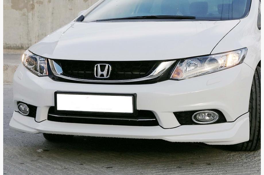 Honda Civic Sedan IX 2011-2016 Lip frontal DPT (grund pentru vopsire) Foto 1