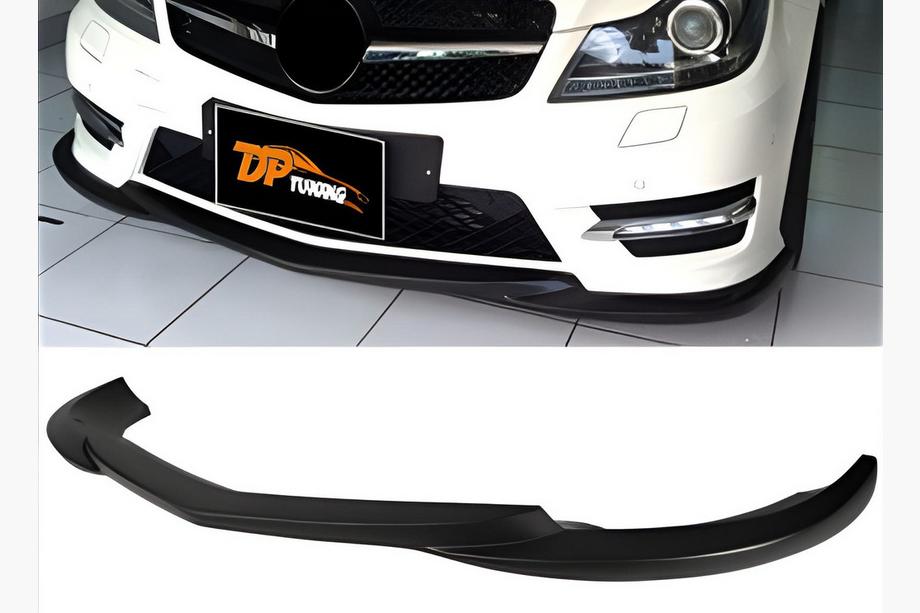 Mercedes C-class W204 2007-2015 Prelungire Bara Fata DPT V2 (2011-2015, Negru Lucios) Foto 1