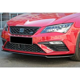 Splitter fata DPT (Cupra, 2017-2020, negru lucios) Seat Leon 2013-2020 foto 1