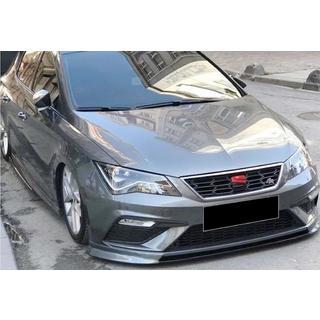 Lip fata DPT V-2 (2017-2020, Negru Lucios) Seat Leon 2013-2020 foto 1