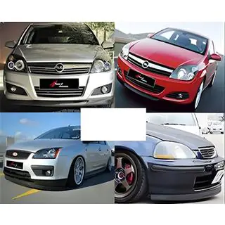 Lip frontal universal DPT V-3 (ABS, negru lucios)