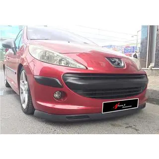 Splitter fata universal DPT V-8 (ABS, negru lucios) foto 1