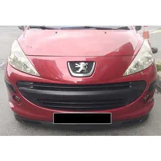 Splitter fata universal DPT V-8 (ABS, negru lucios) foto 2